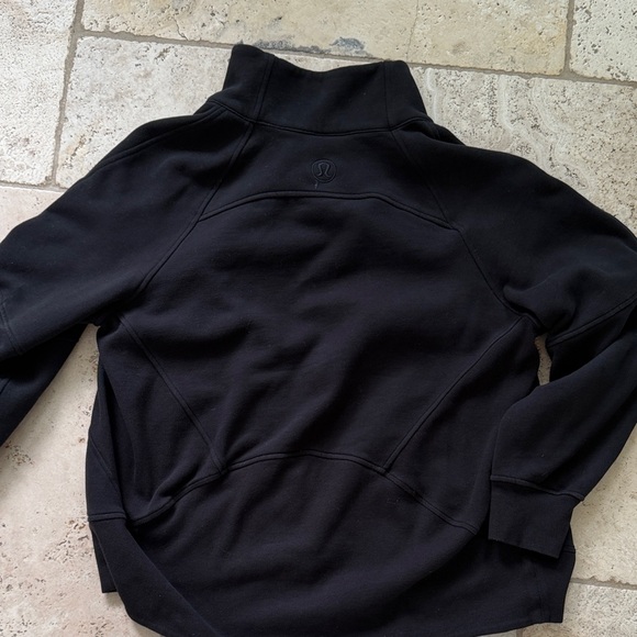 lululemon athletica Classic Black Zip-Up Sweatshirt - Picture 3 of 3